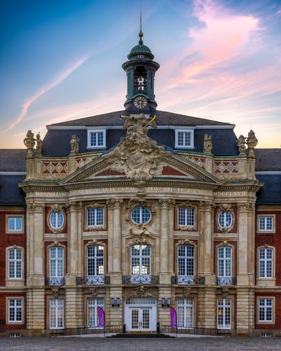 Stunning Muenster Town Hall in NRW, Germany