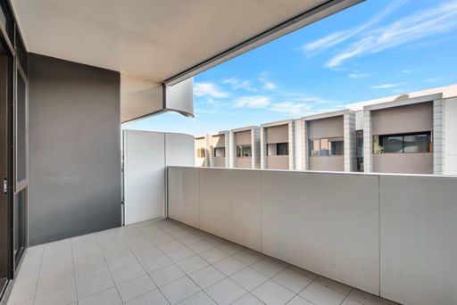A terrace of a newly constructed house