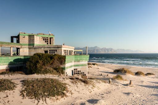 Abandoned Cricket pavilion in South Africa