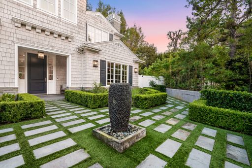 A new construction home in Encino, California