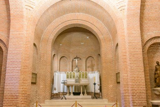 Hermitage of La Mota Castle in Medina del Campo, Valladolid, Castilla y Leon, Spain