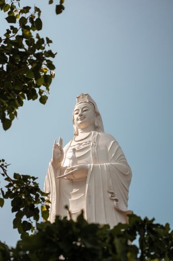 The Statue of Lady Buddha in Da Nang, Vietnam.