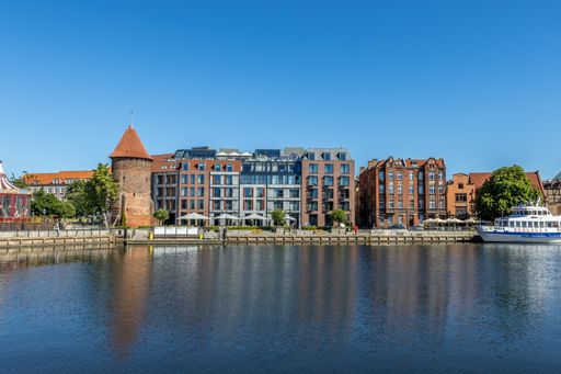 Gdansk, Poland - June 14 2021 "Hilton hotel in Gdansk"