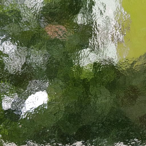An abstract painting of a mixture of colors