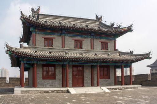 The City Wall of Xi'an Lianhu China