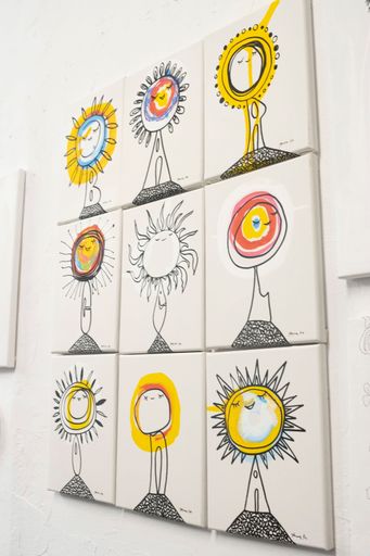 Japanese painter, Hajime Anzai presents some drawings he created in Barcelona.
