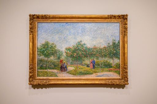 The beautiful artwork displayed at the Van Gogh Museum in Amsterdam