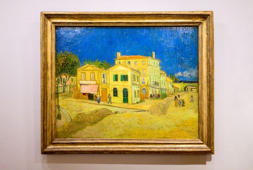 The beautiful artwork displayed at the Van Gogh Museum in Amsterdam