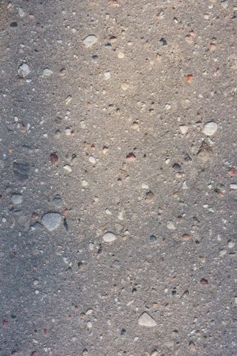 A vertical shot of the stones on the ground