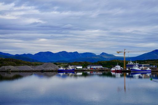 The BOAS facility in Hasloeysundet in Averoeya, near Kristiansund, Norway.