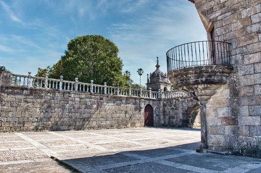 The Fefinans Palace in Cambados, Spain