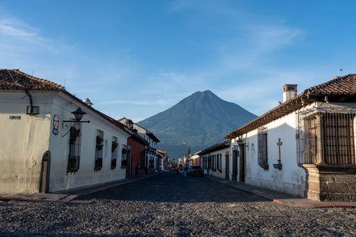 Antigua Guatemala at Sun Rise