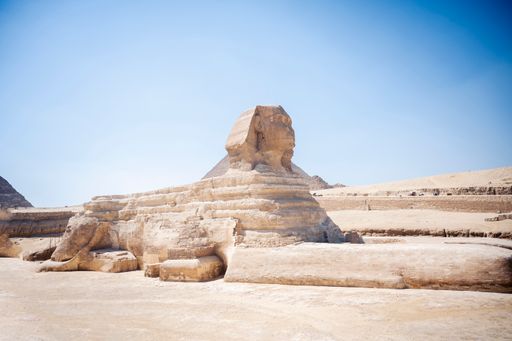 The Great Sphinx of Giza in Egypt