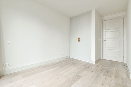 An unfurnished residential apartment in bright colors