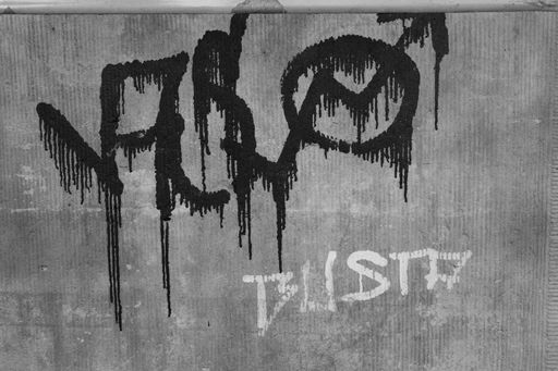 A little graffiti from Oldenburg, can be used beautifully as a background.