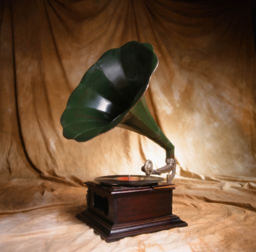 A beautiful shot of a gramophone - great for a background
