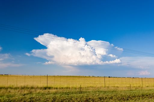 Rural grassland Farming Area of the Highveld semi-desert in South Africa