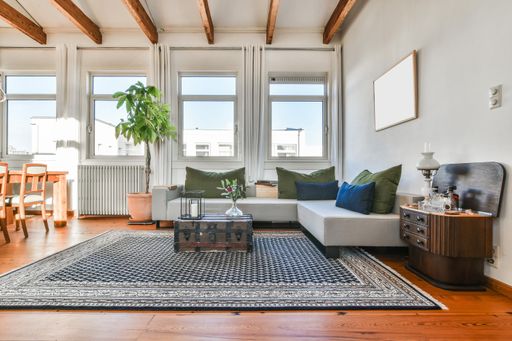 The living room of a modern apartment