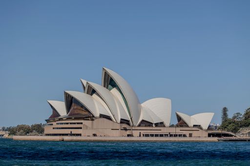 Sydney Opera House viewed from Circular Quay in Australia