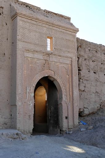 A vertical shot of ksar of  Rissani, Morocco, Africa
