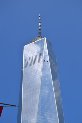 The building of 9/11 Memorial New York the USA