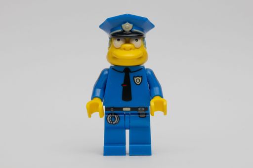 Chief Wiggum figure standing against a plain background