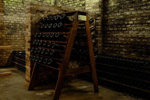 A Large cellar for wine reservation in the interior of the state of Sao Paulo in Brazil