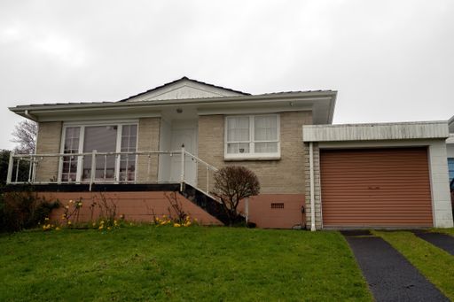 View of suburban house at Bucklands Beach. Auckland, New Zealand - August 28, 2021
