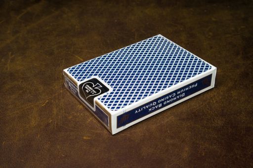 A closeup shot of playing cards on the table