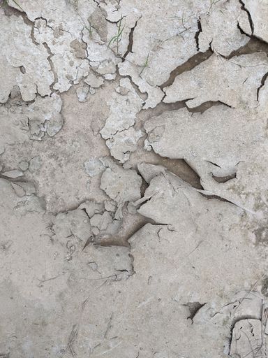 A vertical shot of a cracked concrete wall perfect for background
