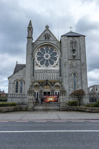 A mesmerizing view of the famous Saint Joseph's Church in Dublin, Ireland