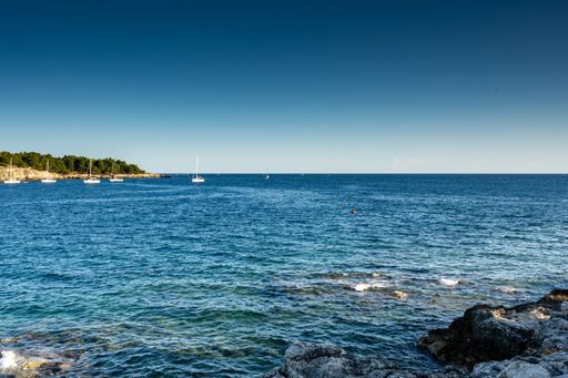 Pula in Croatia has a very beautiful and varied coast