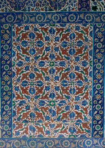 A closeup shot of a carpet