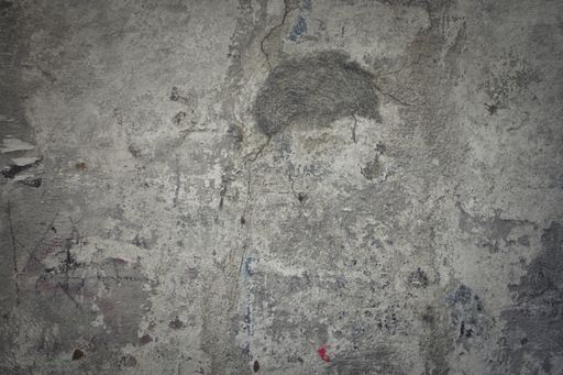 A shot of a gray rough wall