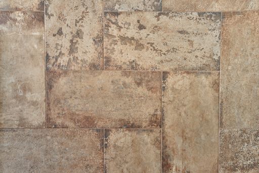 The decorative textured surface with brown pattern.