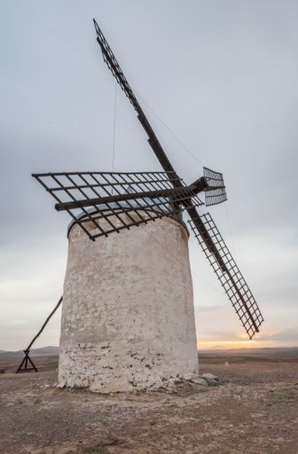 The Windmills of Campo de Criptana, Spain