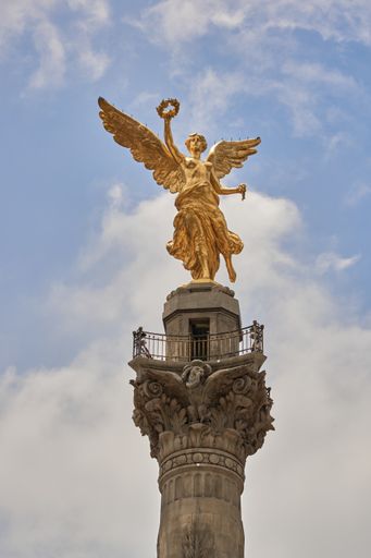 The Angel of independence, symbol of the independence of Mexico