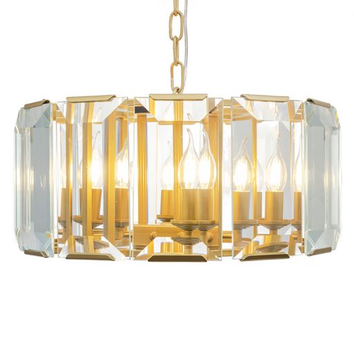 Modern neoclassical chandeliers blend the grandeur of classical design with contemporary minimalism. Featuring sculptural silhouettes, gilded finishes