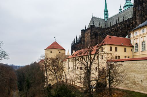 The Metropolitan Cathedral of Saints Vitus, Wenceslaus and Adalbert in Prague