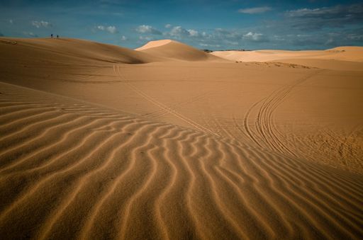 An outstanding shot of the Mui Ne dunes, Vietnam