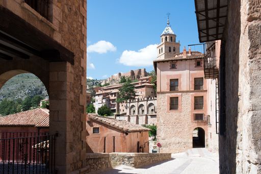 A beautiful shot of Albarracin, Spain
