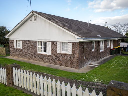 View of suburban house in Farm Cove. Auckland, New Zealand - September 25, 2021