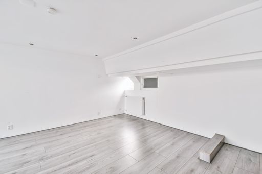 The interior of an empty room with white walls