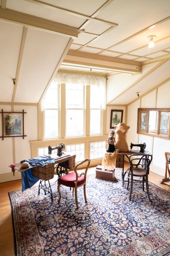 A beautiful shot of the interior of the Winchester mansion in the USA