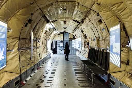 An Aviation Airplane Military Museum in Wernigerode, Germany