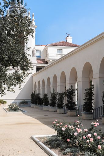A beautiful architecture view of Pasadena City Hall in California.