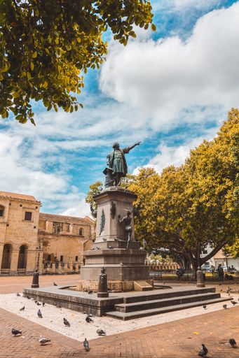 The Columbus Park - Historical landmark in Santo Domingo, Dominican Republic