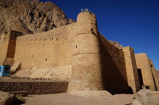 The Saint Catherine's Monastery on the Sinai Peninsula, Egypt