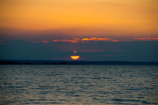 Lake Peten Itza in Guatemala, department of El Peten, Maya biosphere