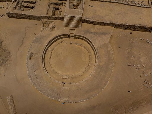 Sacred City of Caral, is an archaeological site located in the Supe valley, near the current town of Caral, 182 kilometers north of Lima (Peru).